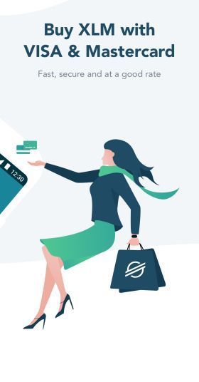 LOBSTR Wallet. Buy Stellar XLM