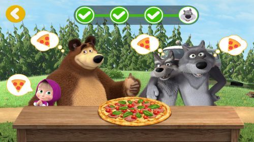 Masha and the Bear Pizza Maker