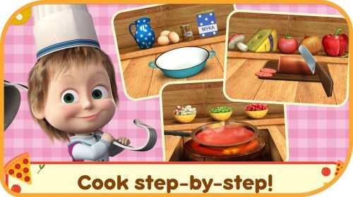 Masha and the Bear Pizza Maker